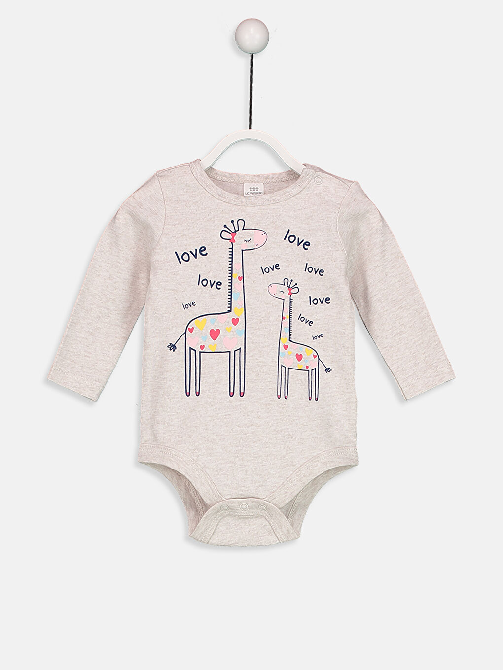 Lot de 2 bodys en coton bébé fille-5