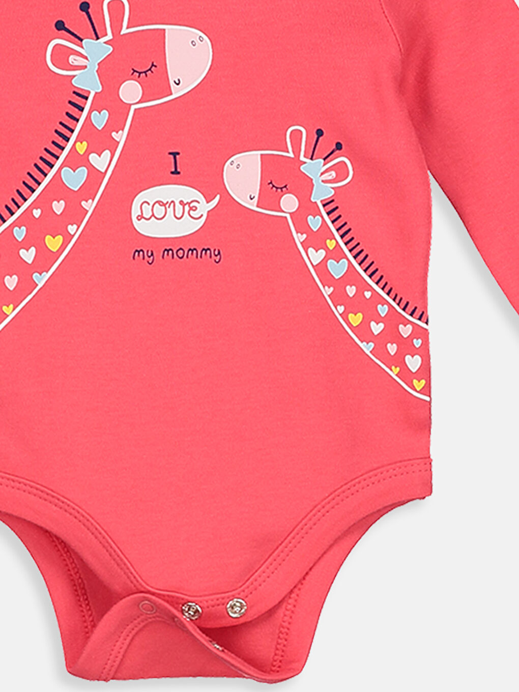 Lot de 2 bodys en coton bébé fille-6