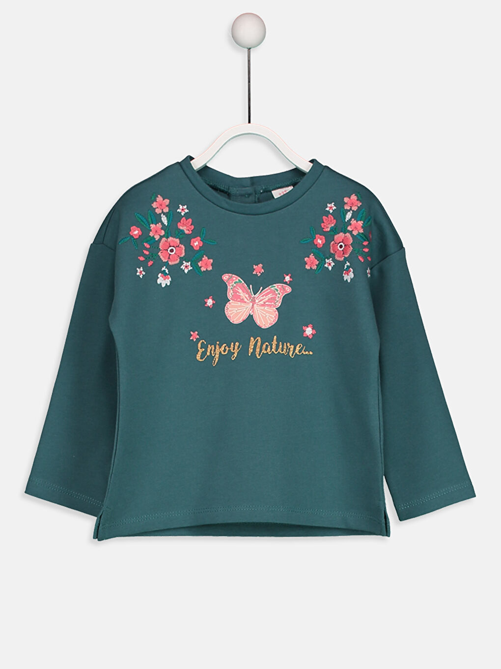 Baby Girl PETROL Sweatshirt