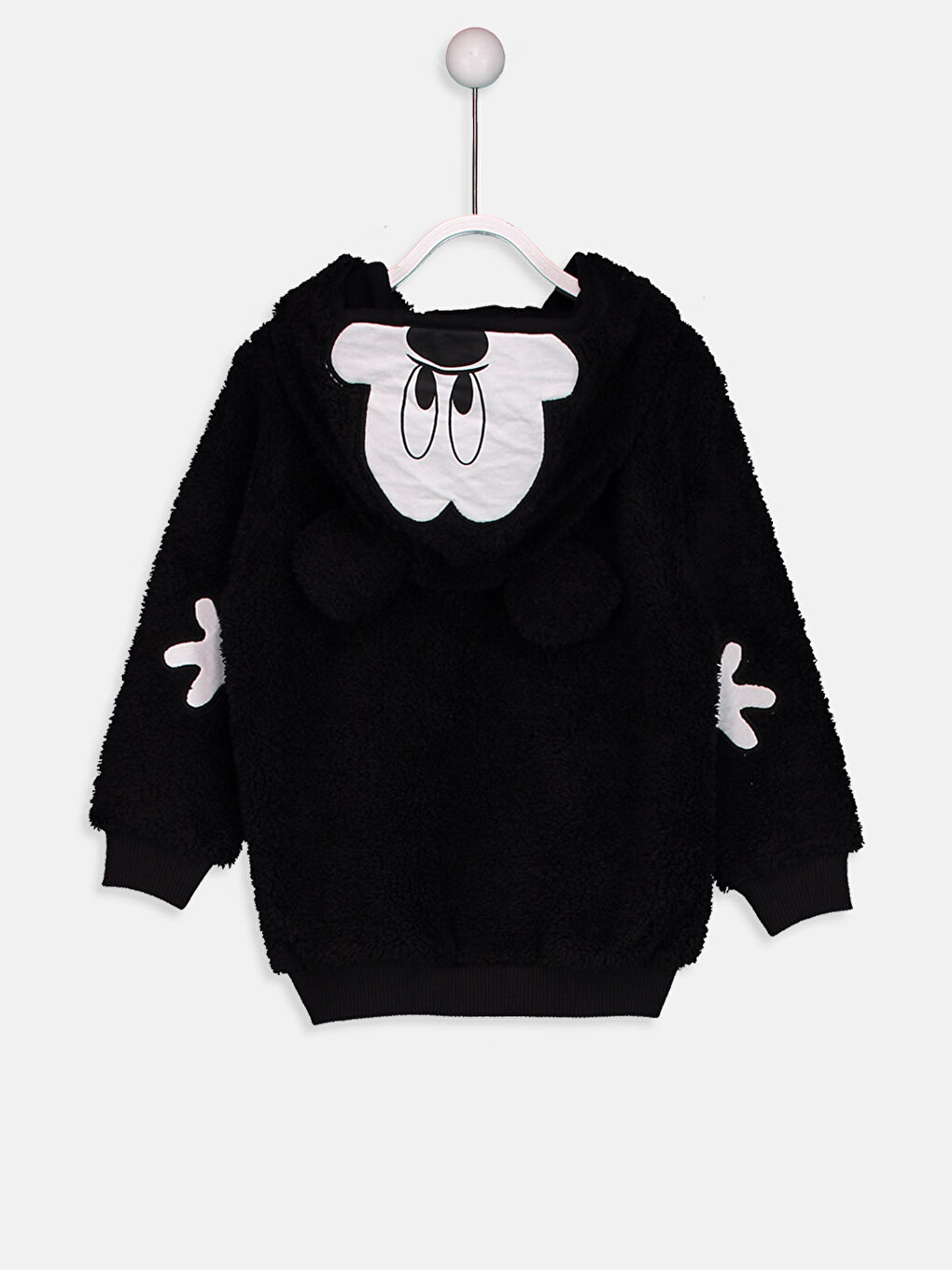 Baby Boy BLACK Zip-Up Sweatshirt-2