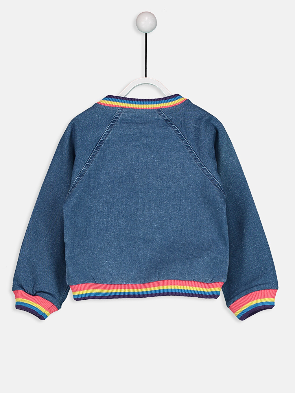 Baby Girl Indigo Denim Jacket-1