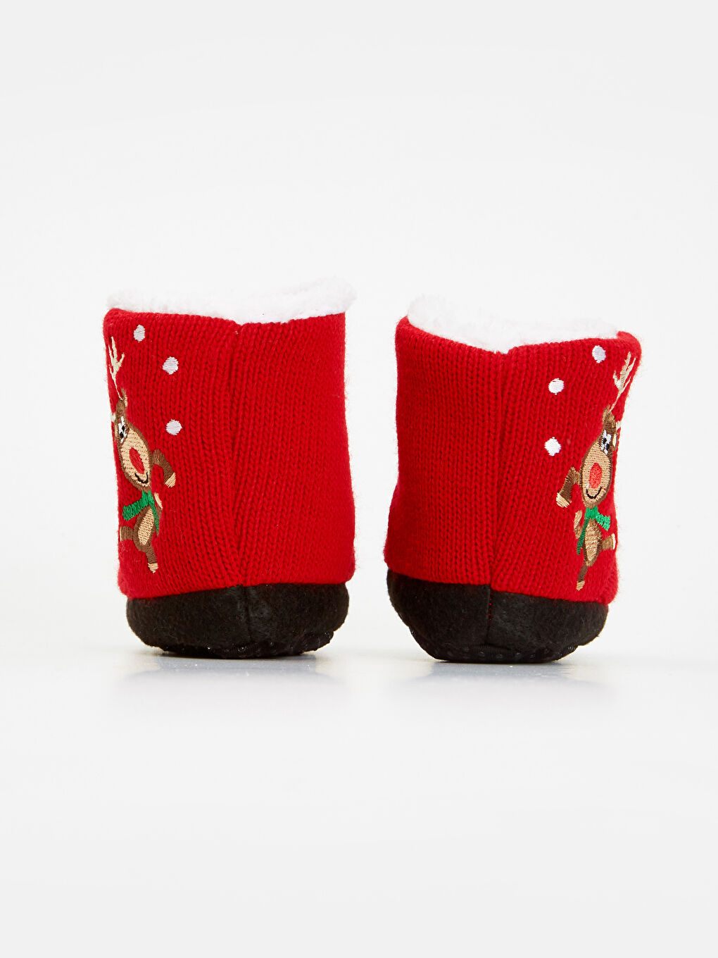 Pantoufles ROUGE Unisexe-2