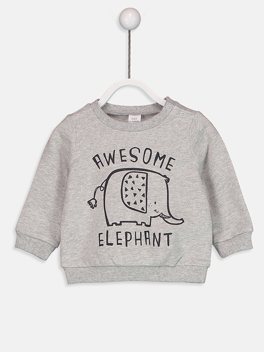 Unisex GREY Bodysuit-3