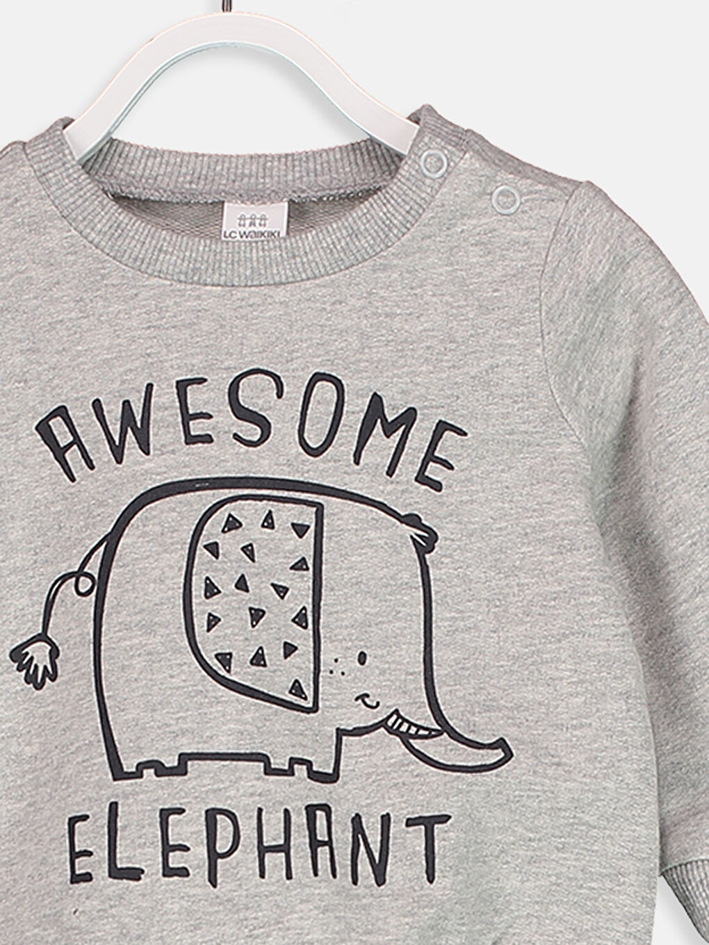 Unisex GREY Bodysuit-4