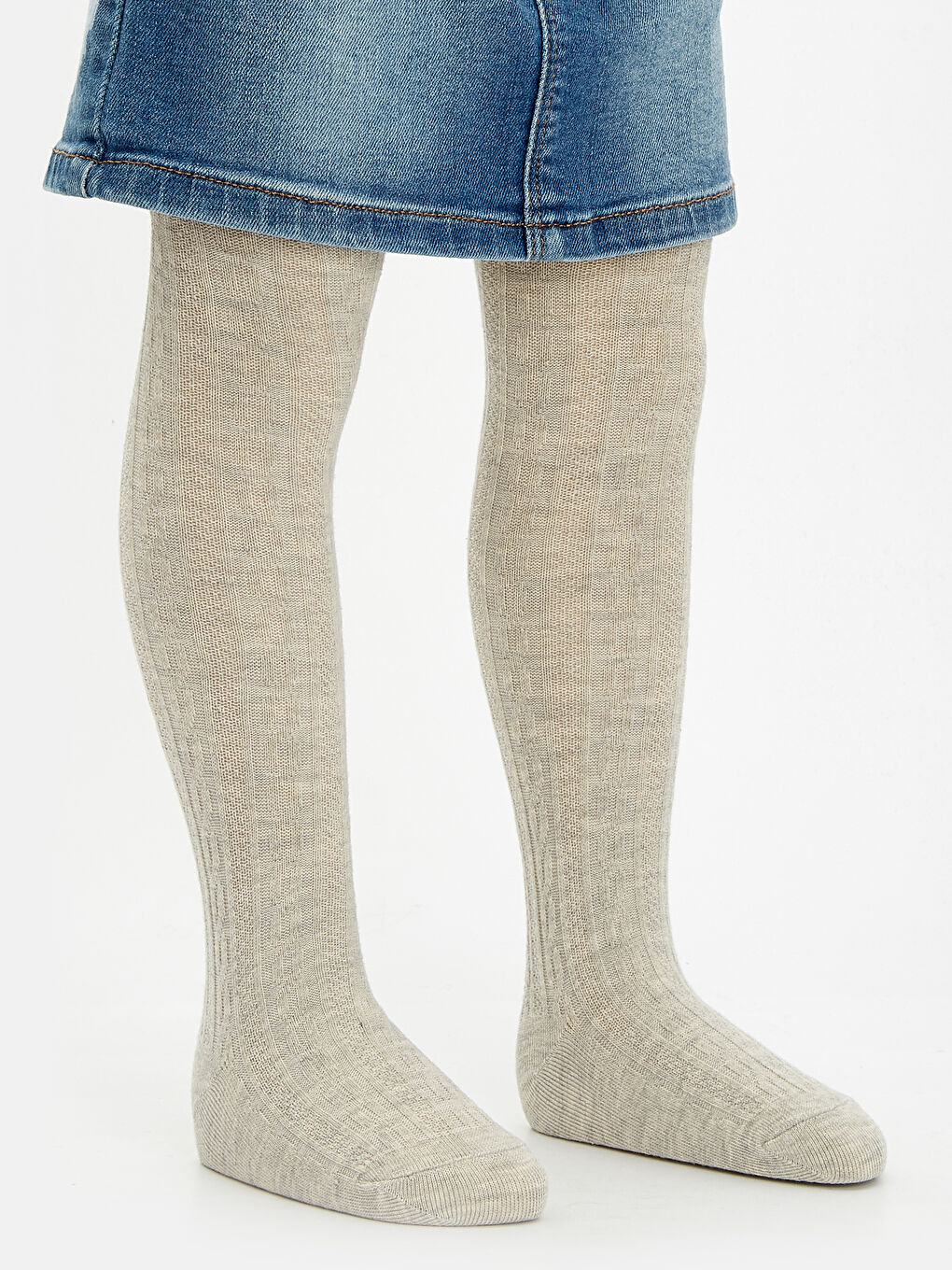 Baby-Mädchen GREY Strumpfhosen-1