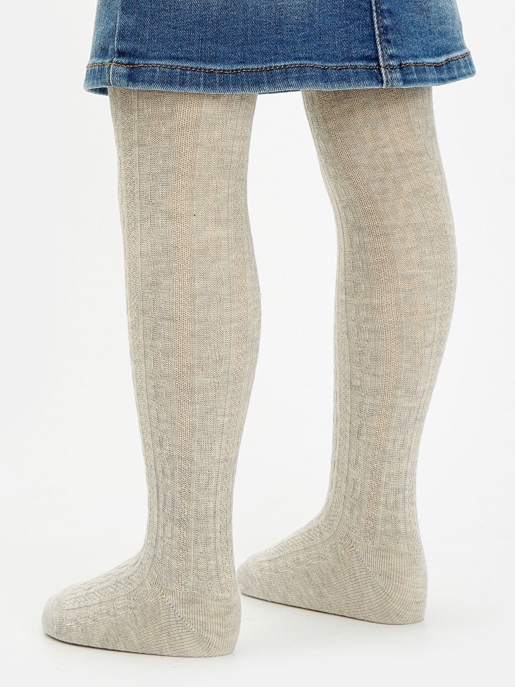 Baby-Mädchen GREY Strumpfhosen-3