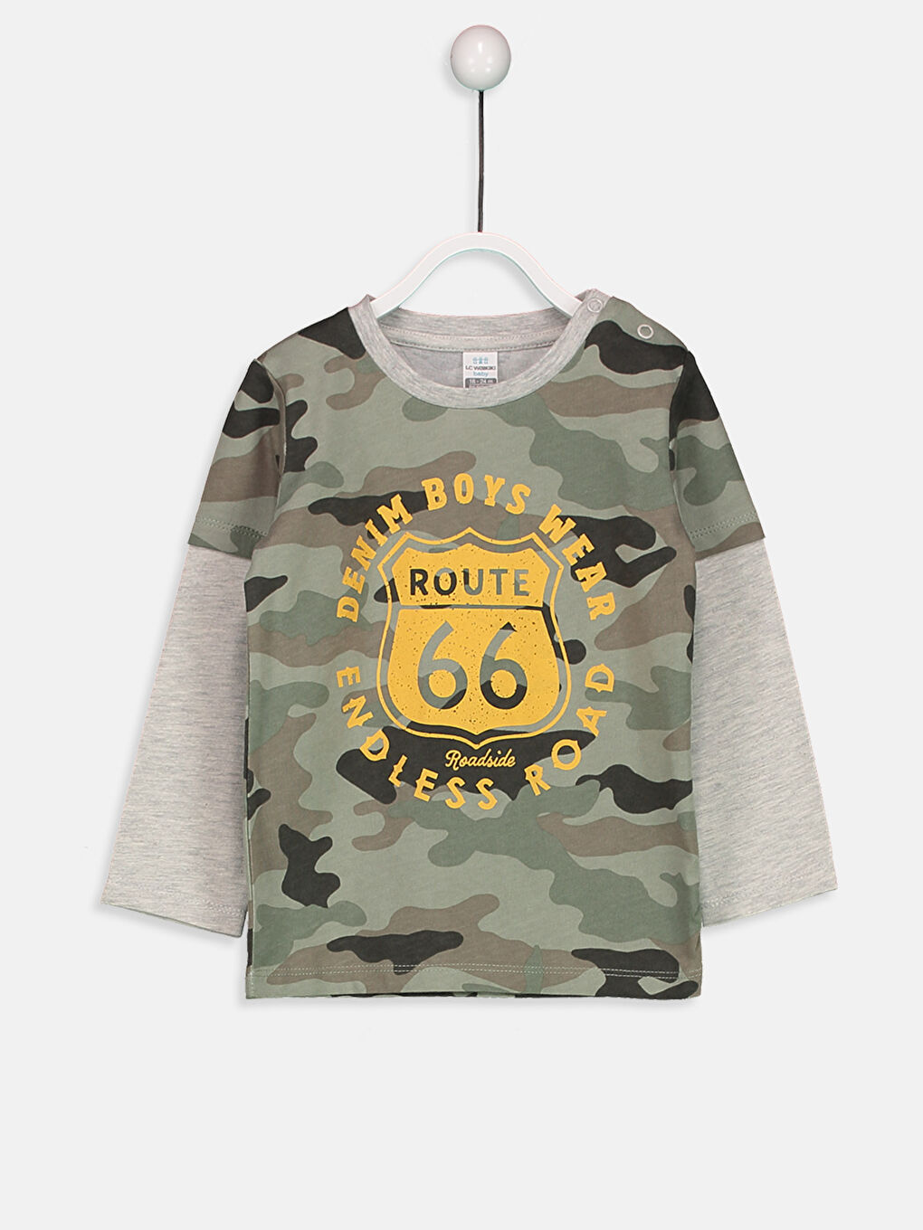 Haki Baskılı Tişört