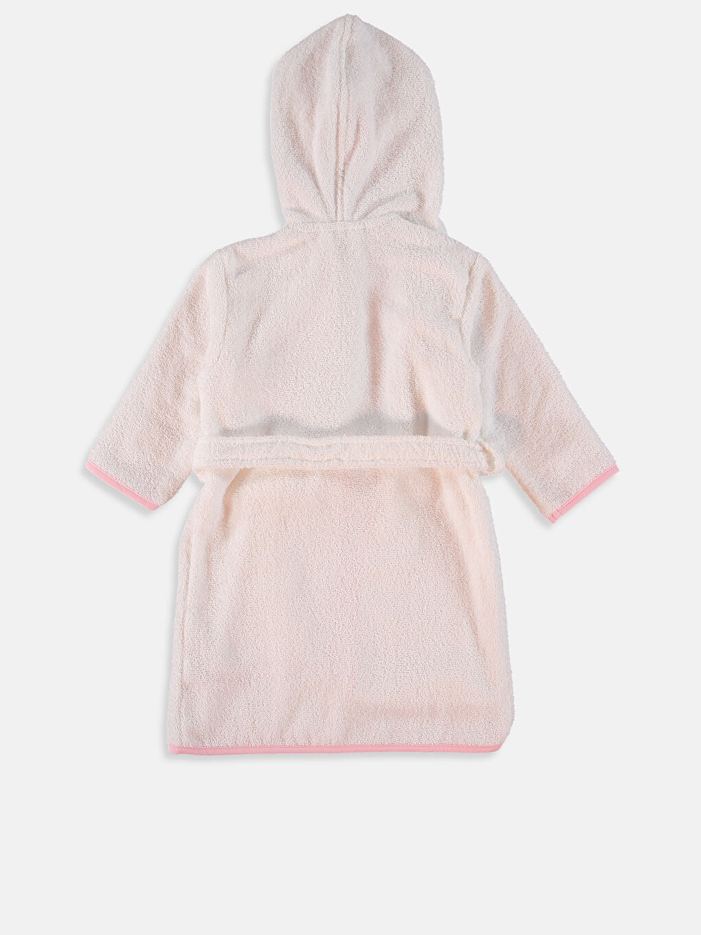 Baby Girl's Bathrobe with Hood-1