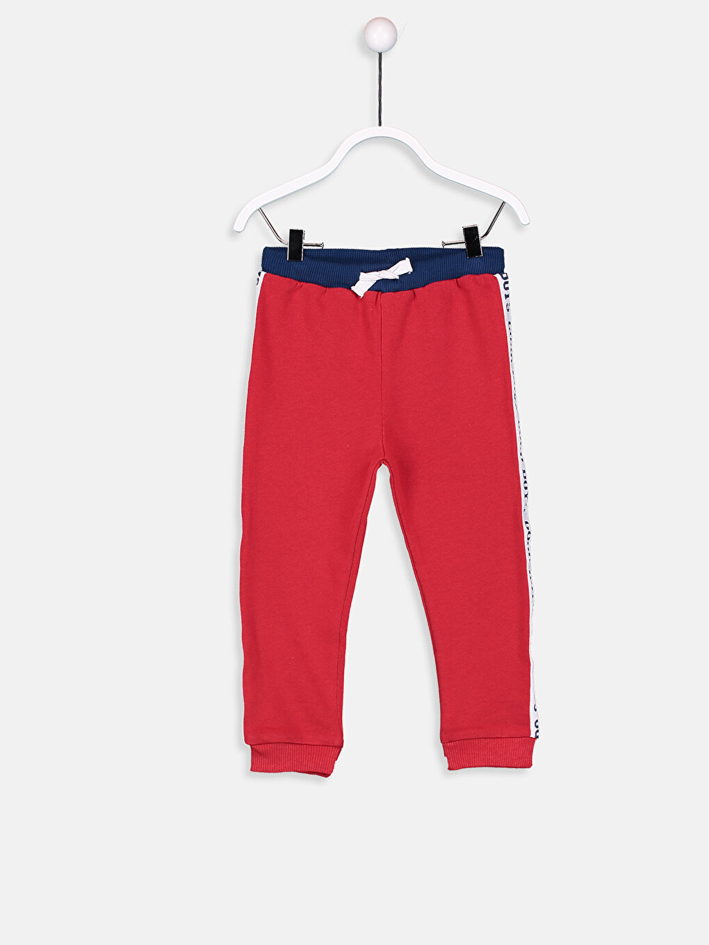 Canlı Kırmızı Eşofman Altı