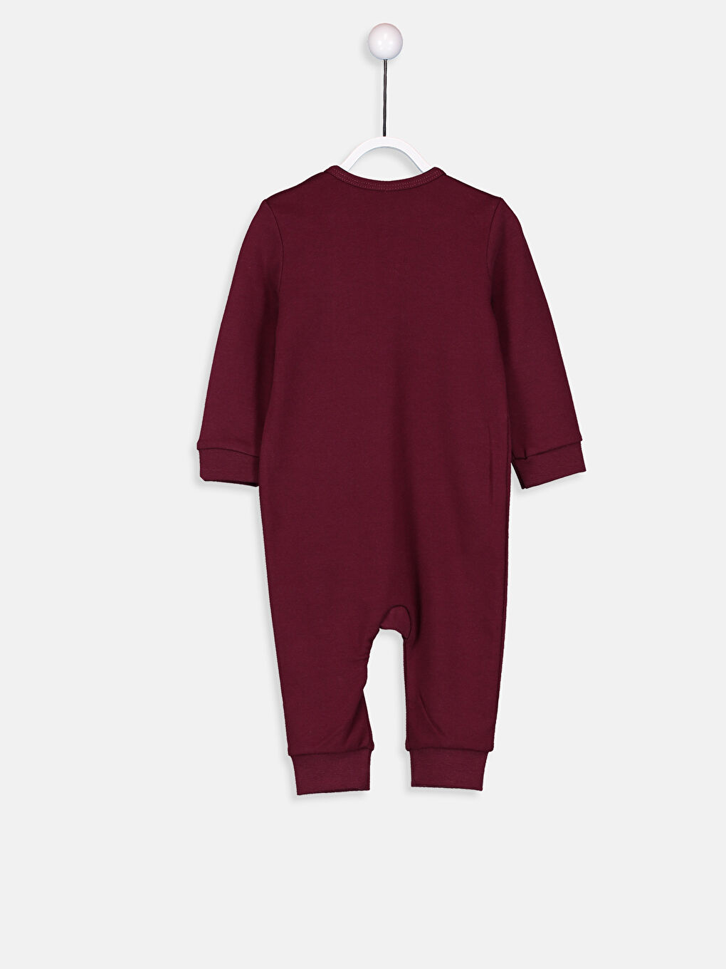 Combinaison ROUGE BORDEAUX Bébé garçon -2