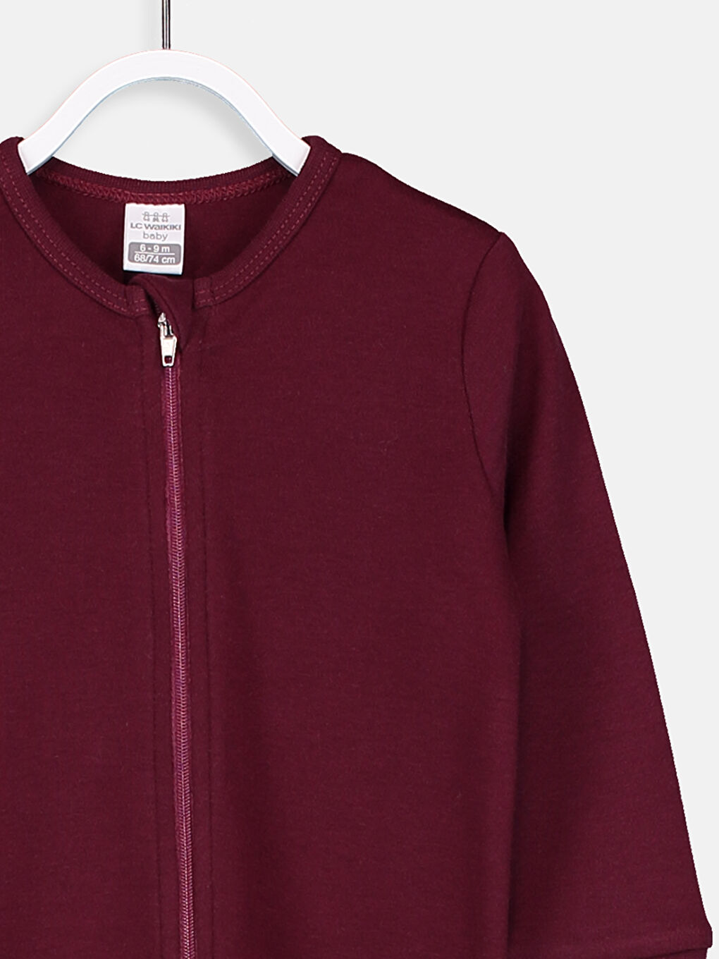 Combinaison ROUGE BORDEAUX Bébé garçon -3