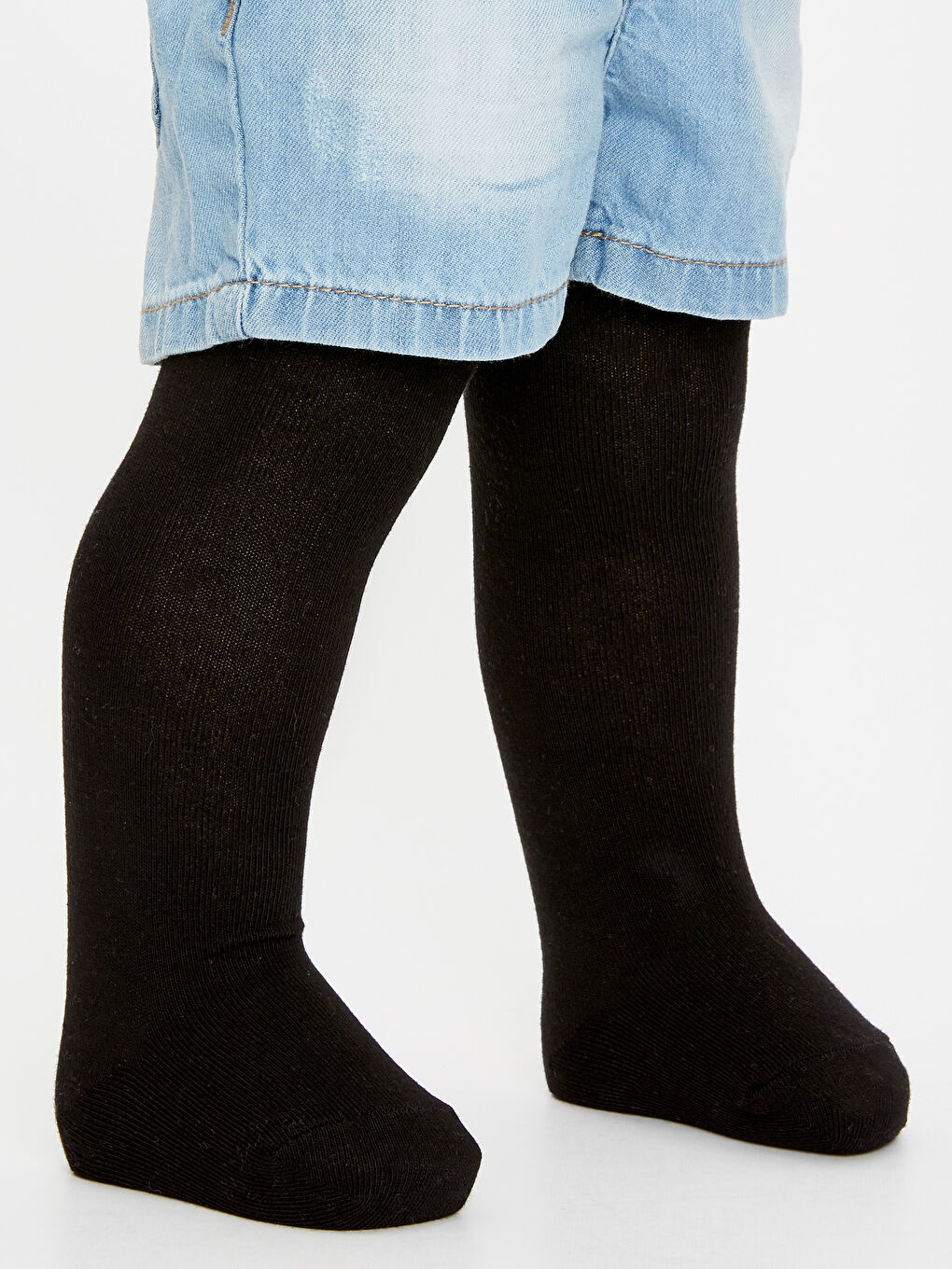 Karışık Renk İpliği Boyalı Külotlu Çorap-4