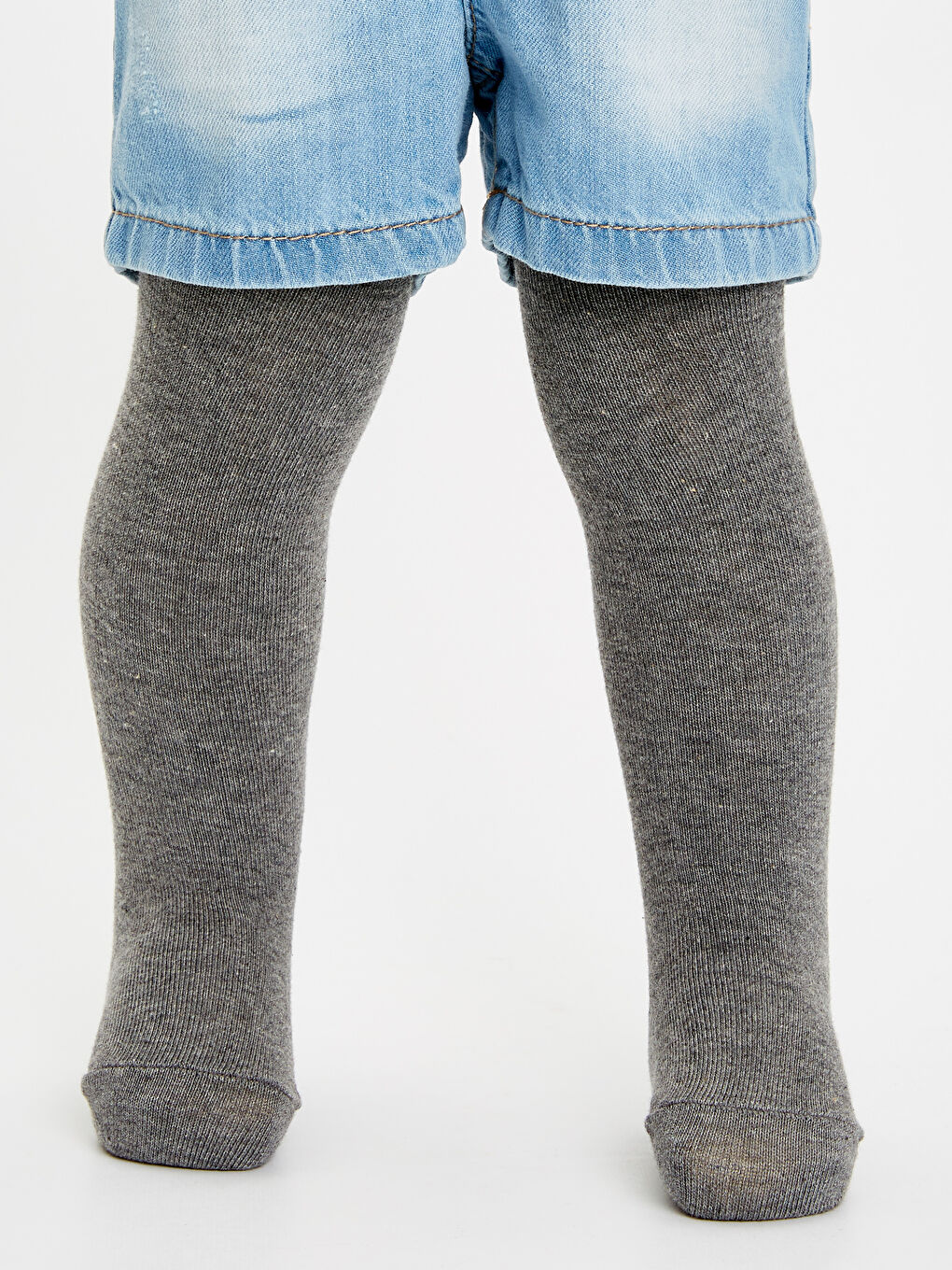 Karışık Renk İpliği Boyalı Külotlu Çorap-5