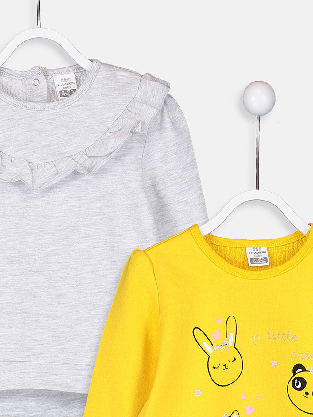 Gri Melanj Çıtçıtlı Body-4