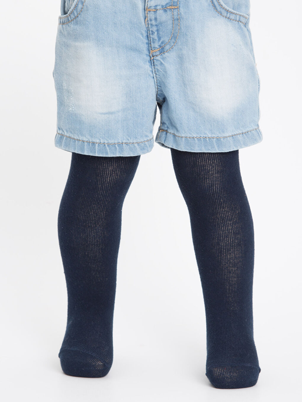 Lacivert Külotlu Çorap-1