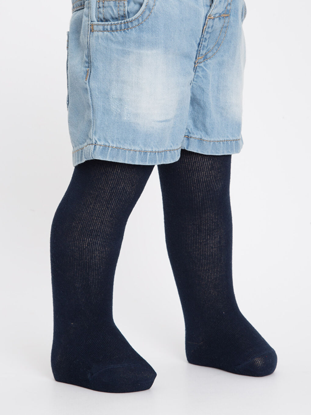 Lacivert Külotlu Çorap-2