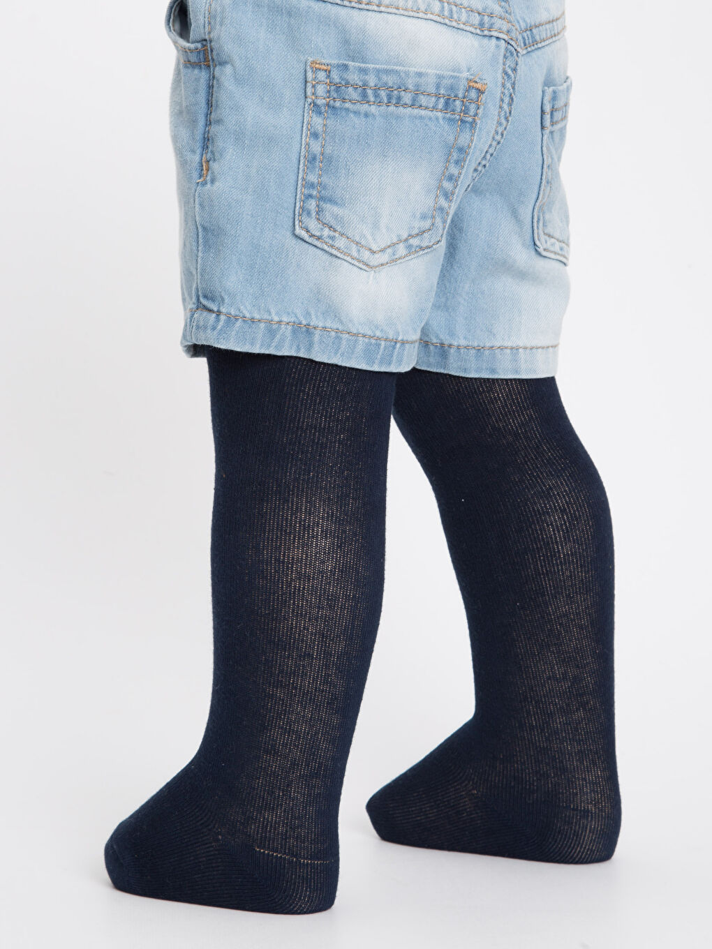 Lacivert Külotlu Çorap-3