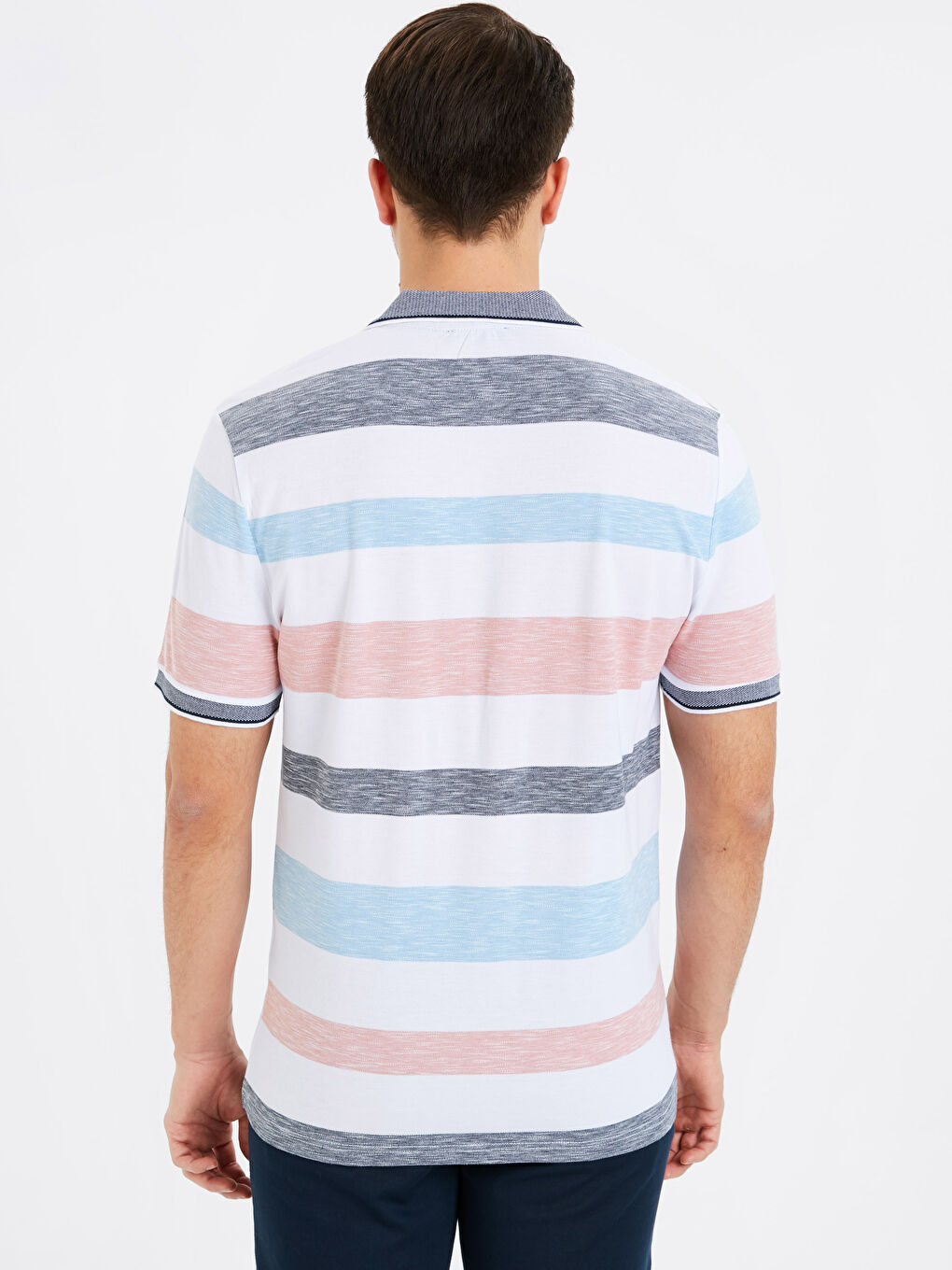 تيشيرت وردي رجل-1