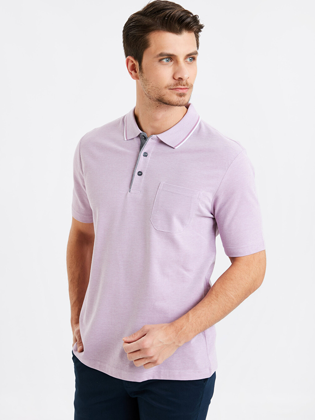 Man Purple T-Shirt