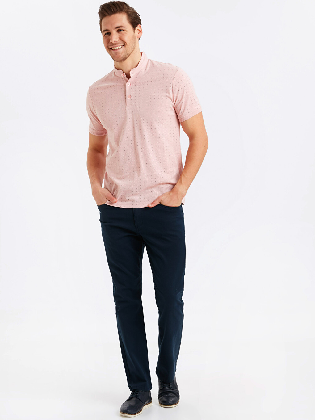Man Pink T-shirt-2