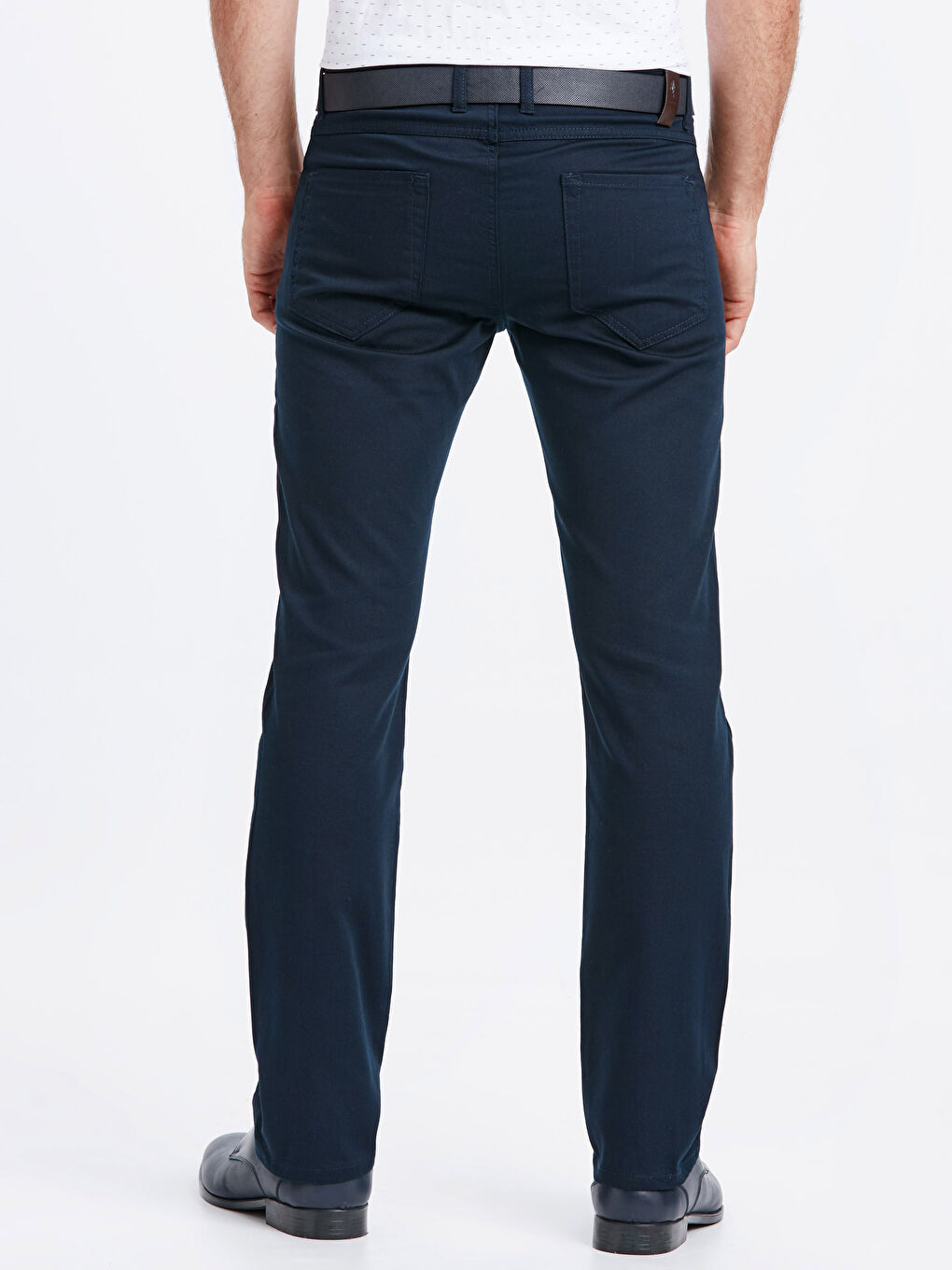 Lacivert Slim Fit Erkek Pantolon-2