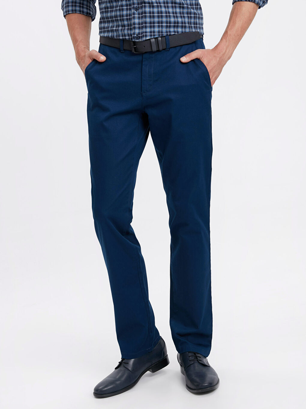 سروال شينو أزرق رجال-1