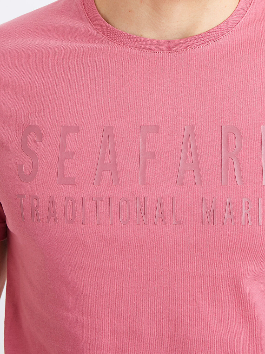 Koyu Gül Pembe Tişört-3