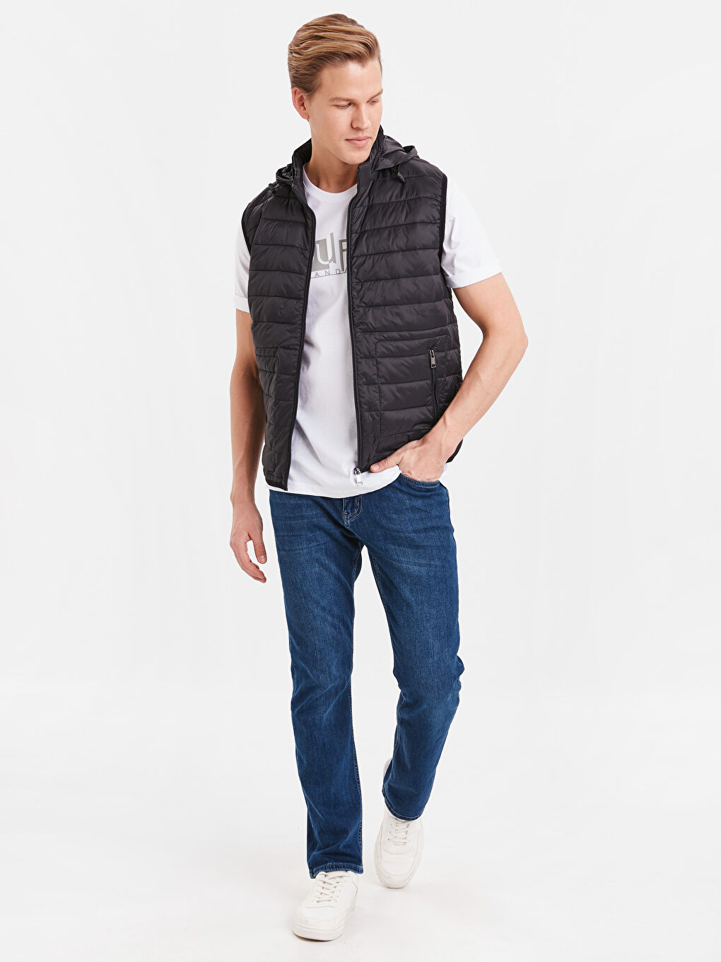 LCWAIKIKI Classic Man BLACK Waistcoat -9S0505Z8-CVL