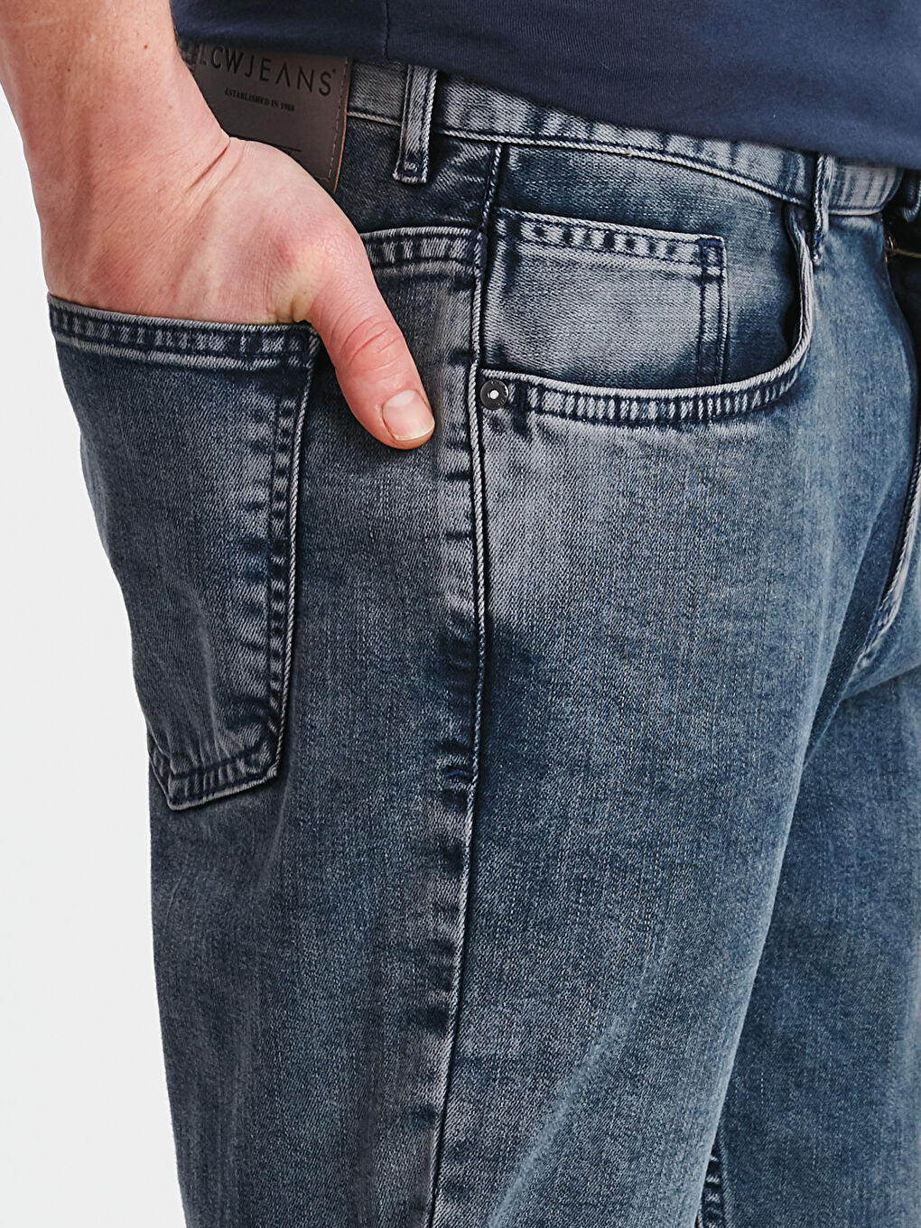 İndigo 779 Regular Fit Erkek Jean Pantolon-3