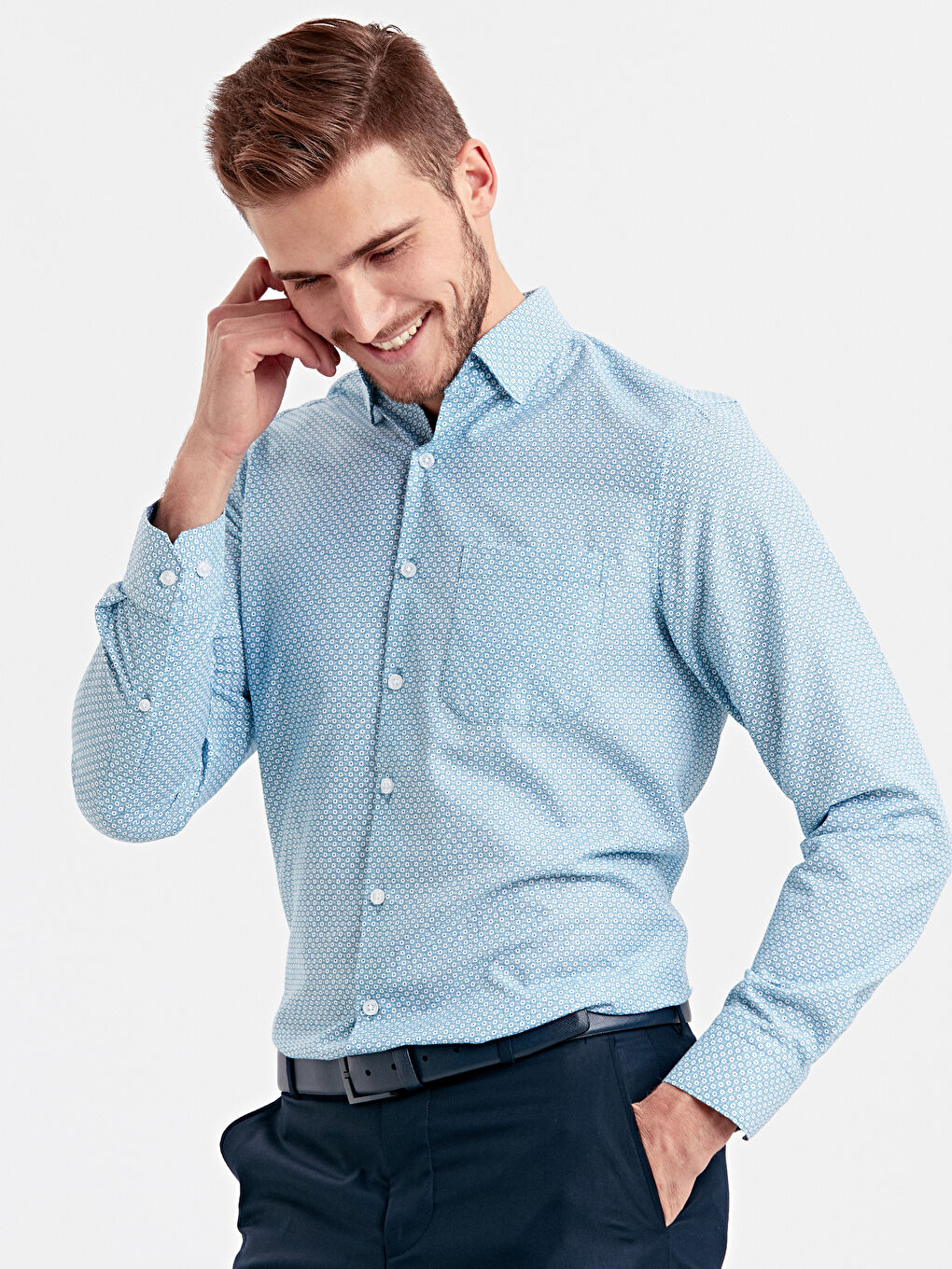 قميص بترولي رجال