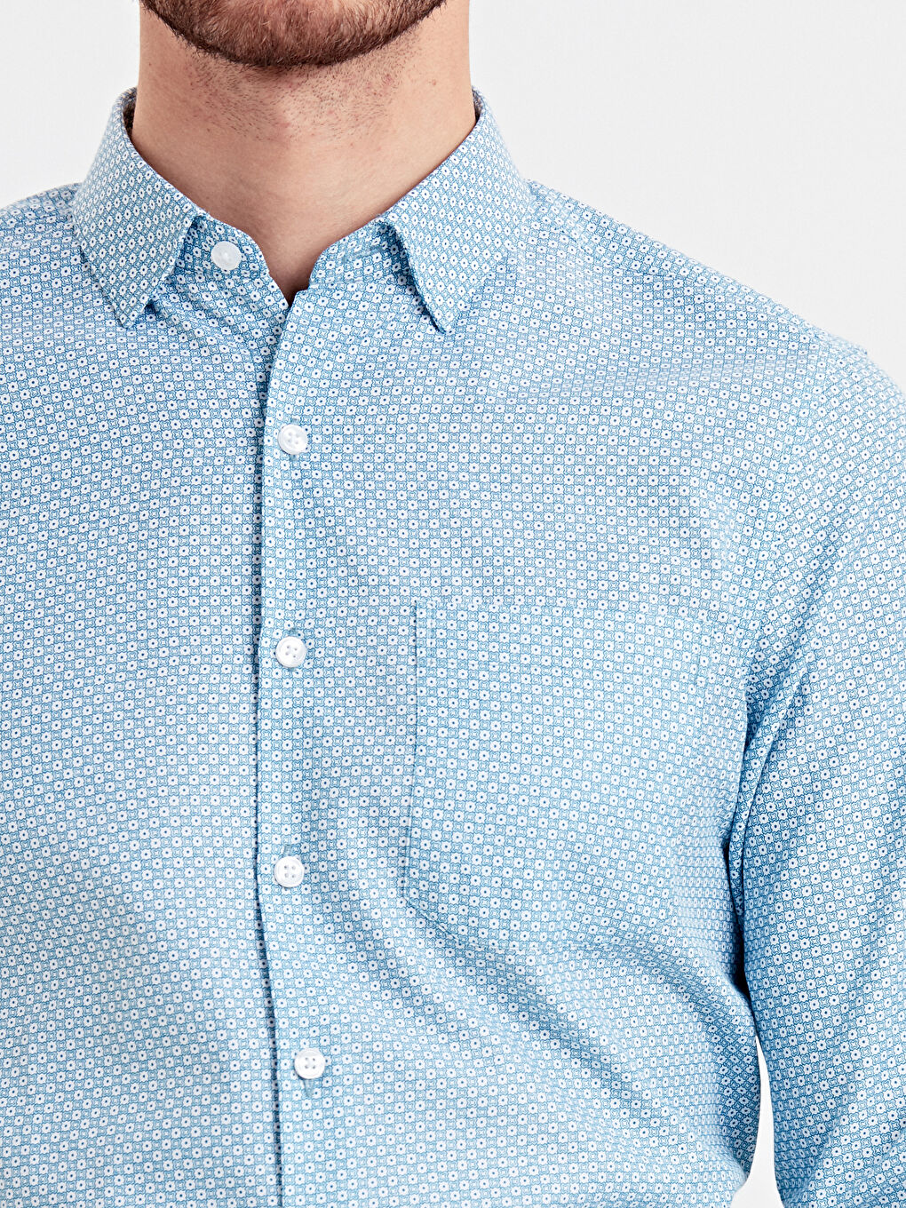 قميص بترولي رجال-3