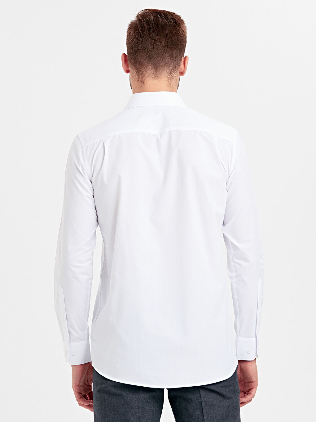 Man WHITE Shirt-1
