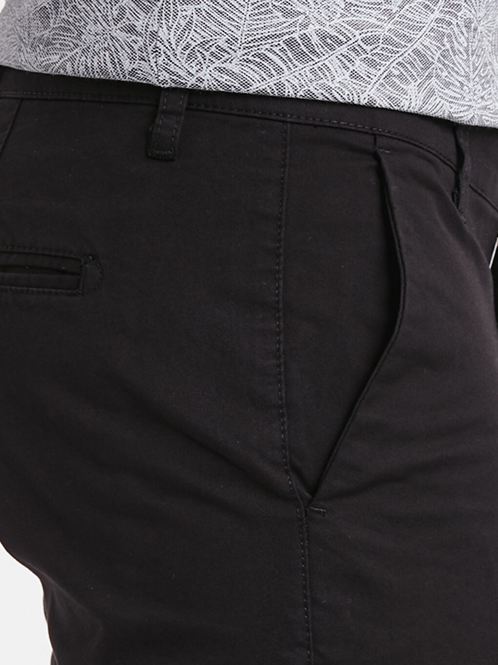 Yeni Siyah Chino Pantolon-3