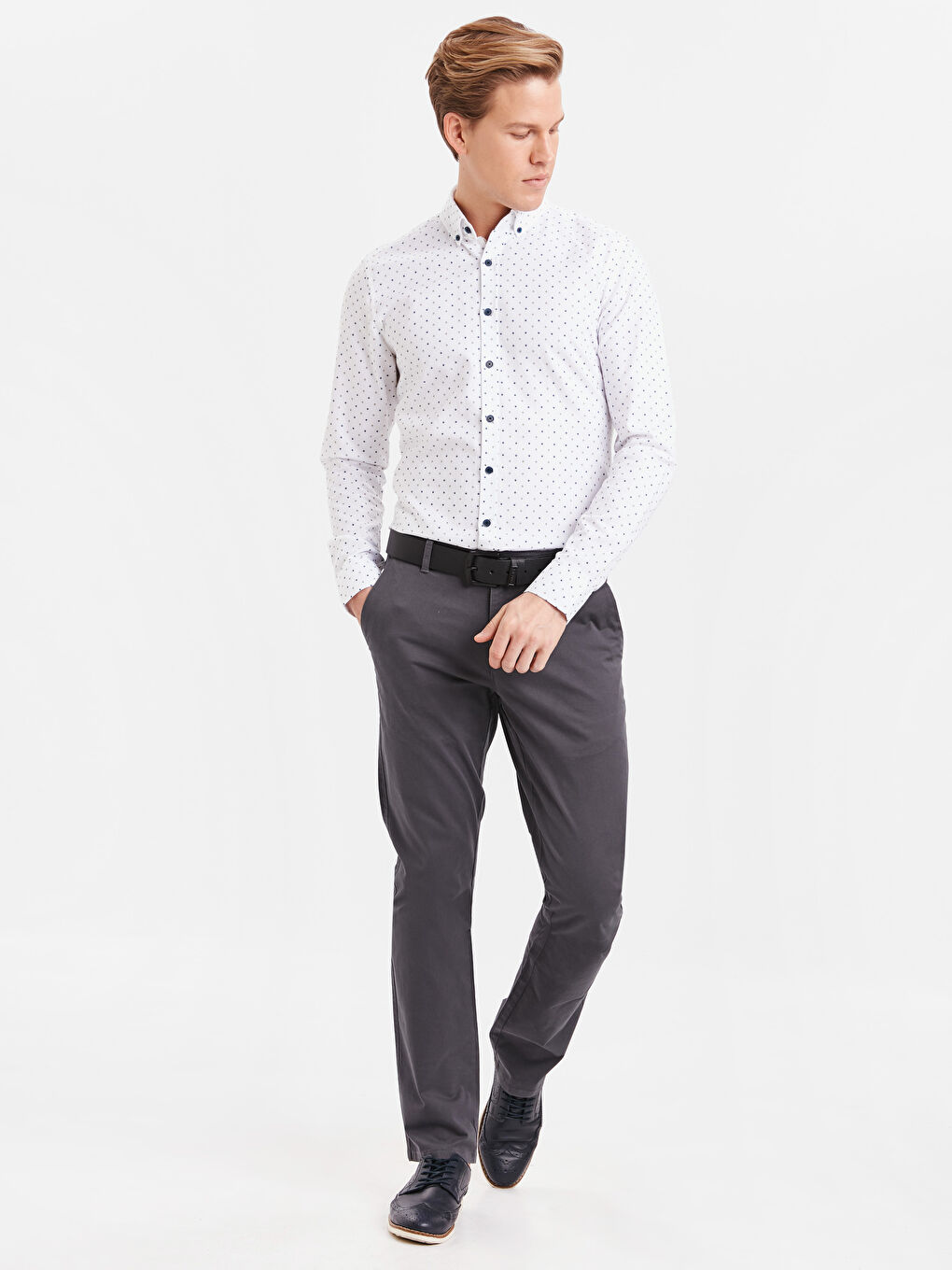 Antrasit Chino Pantolon