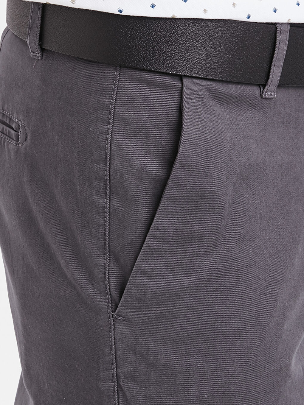 Antrasit Chino Pantolon-3