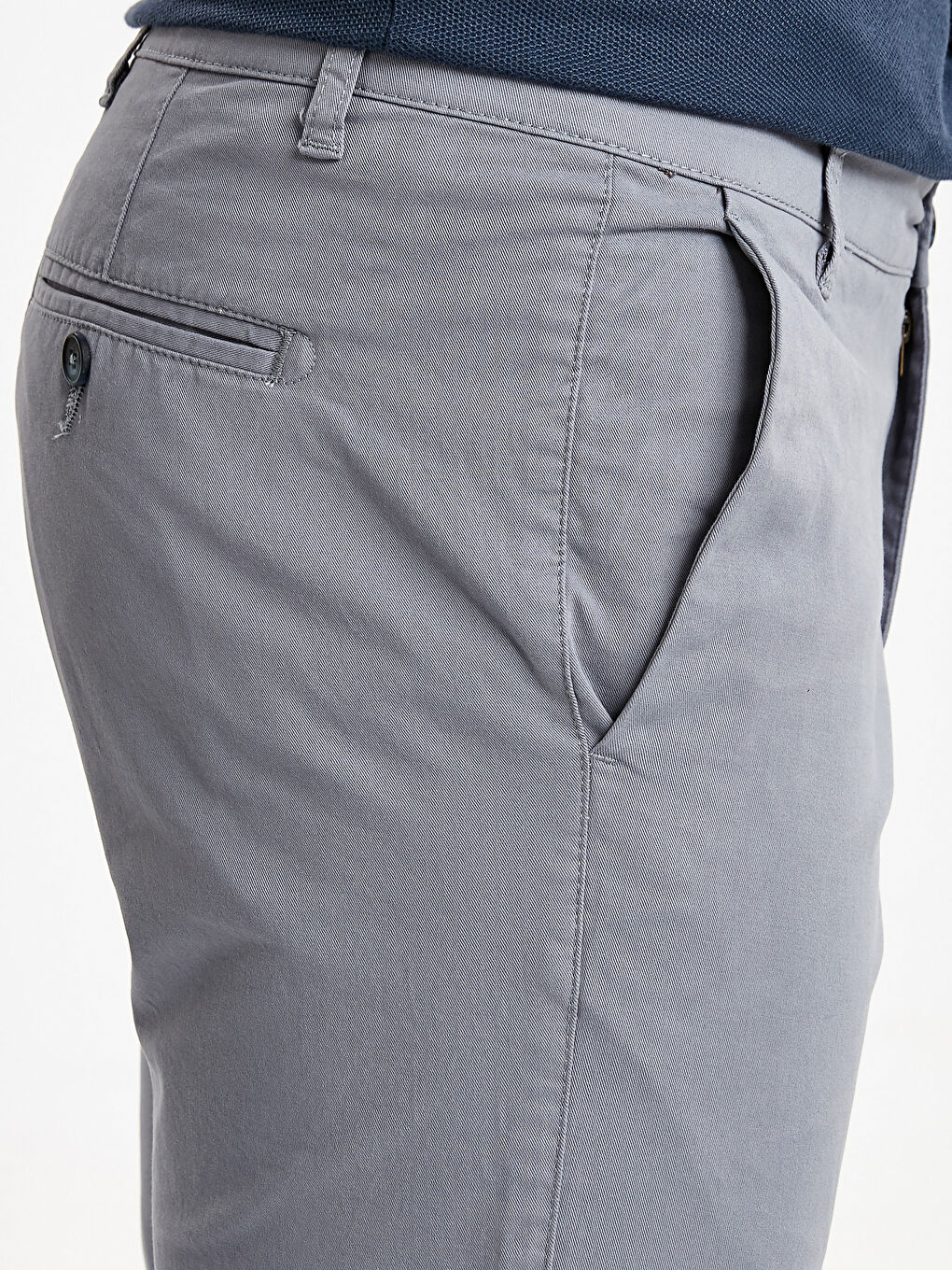 Pantalon chino GRIS Homme-3