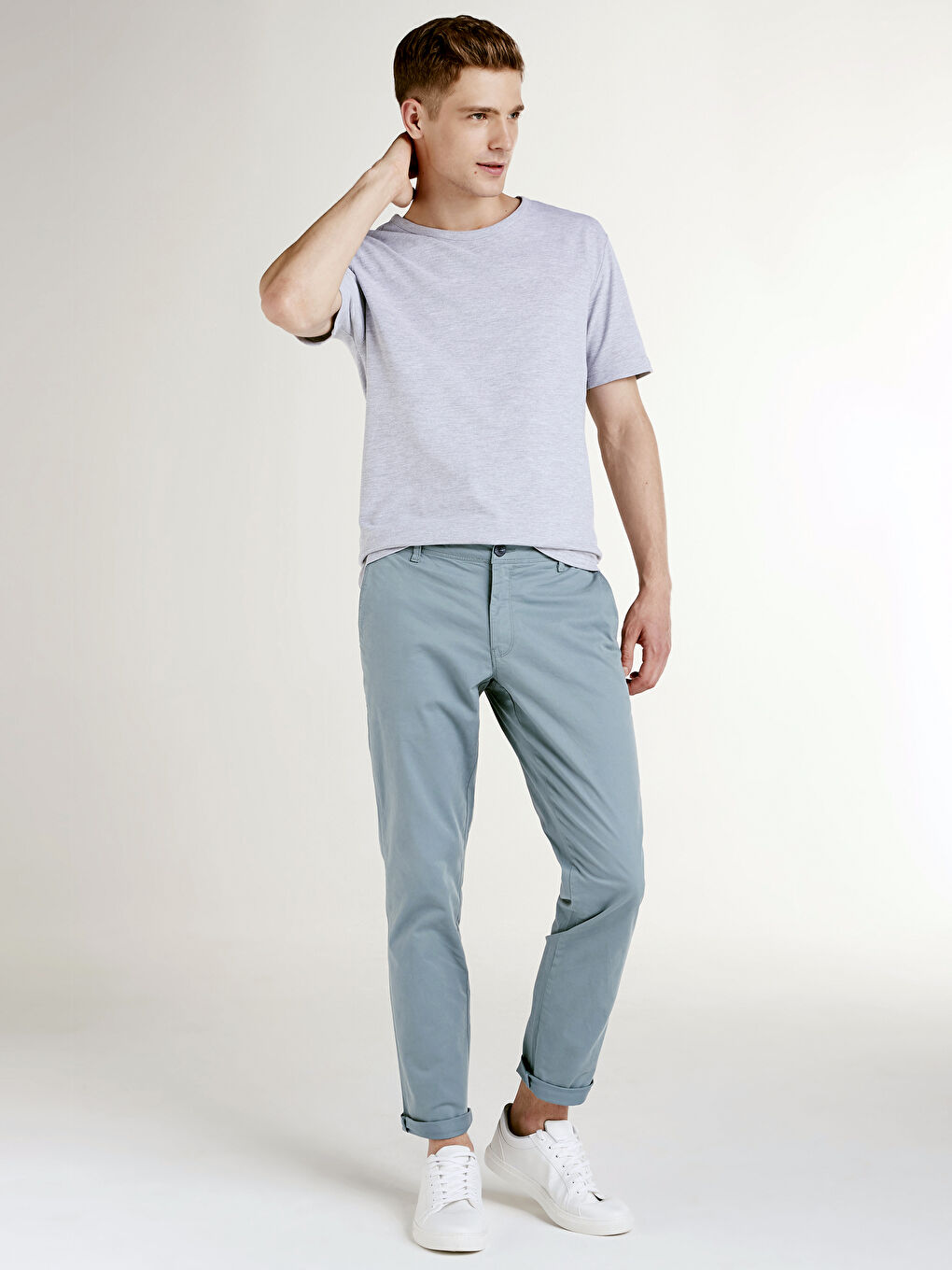 Man GREEN Chino Trousers