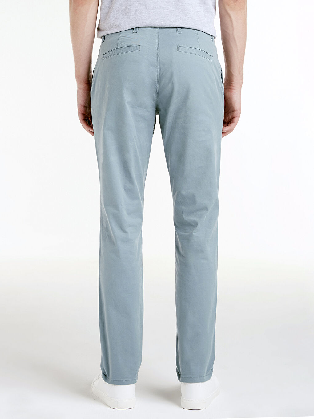 Man GREEN Chino Trousers-2