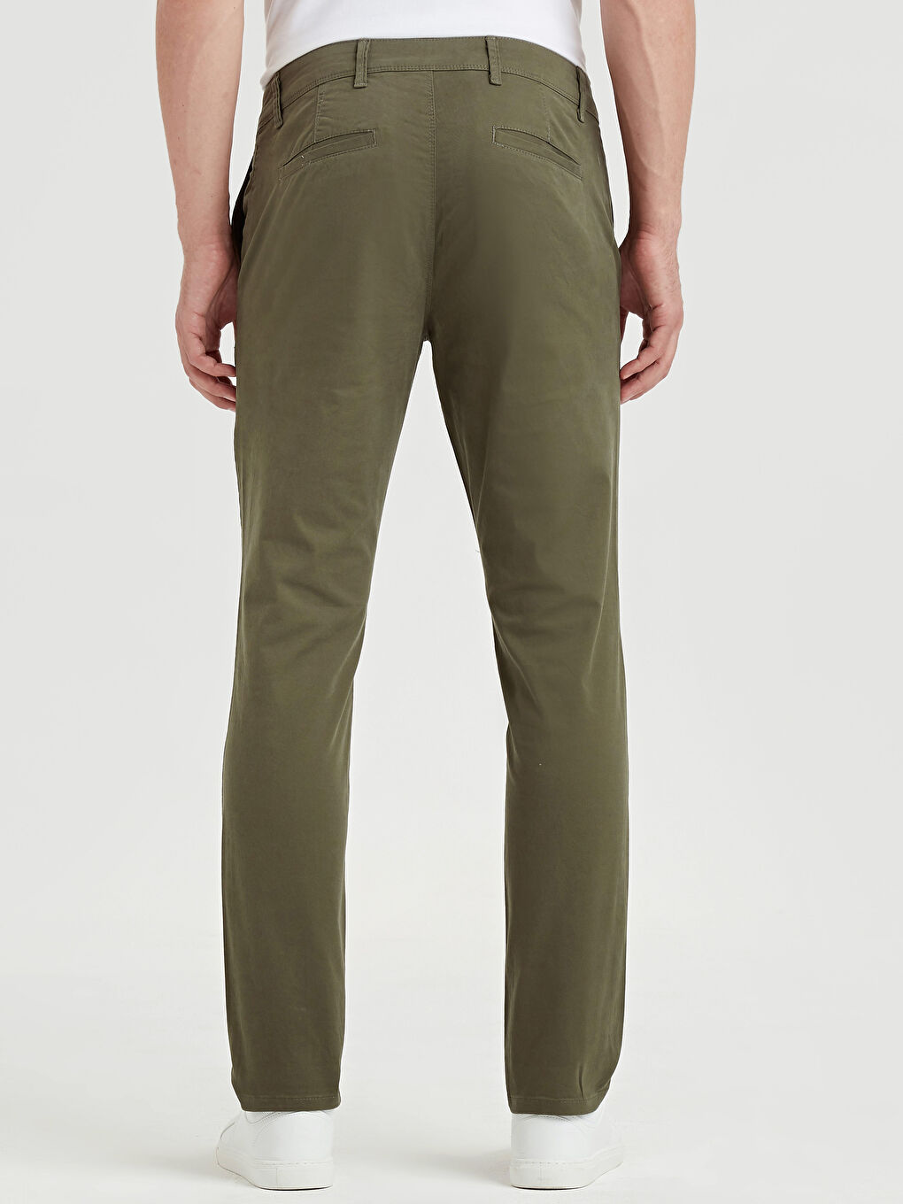 Man KHAKI Chino Trousers-2