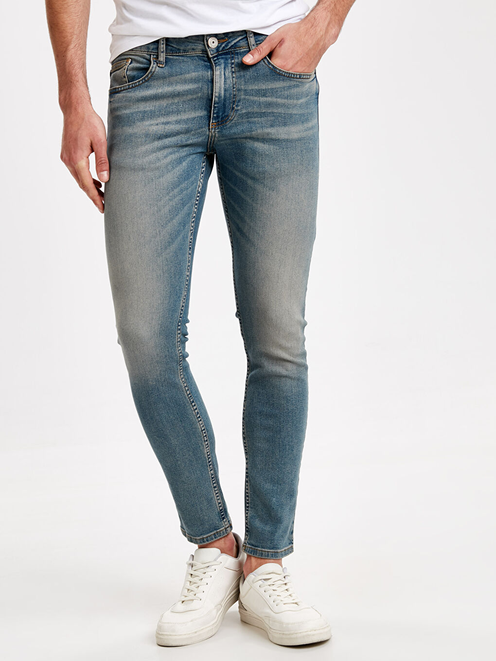 İndigo 750 Slim Fit Erkek Jean Pantolon-1