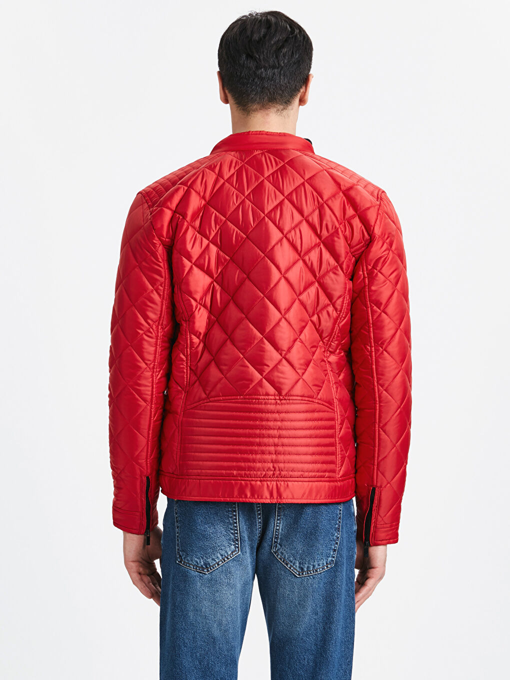 Manteau ROUGE Homme-2