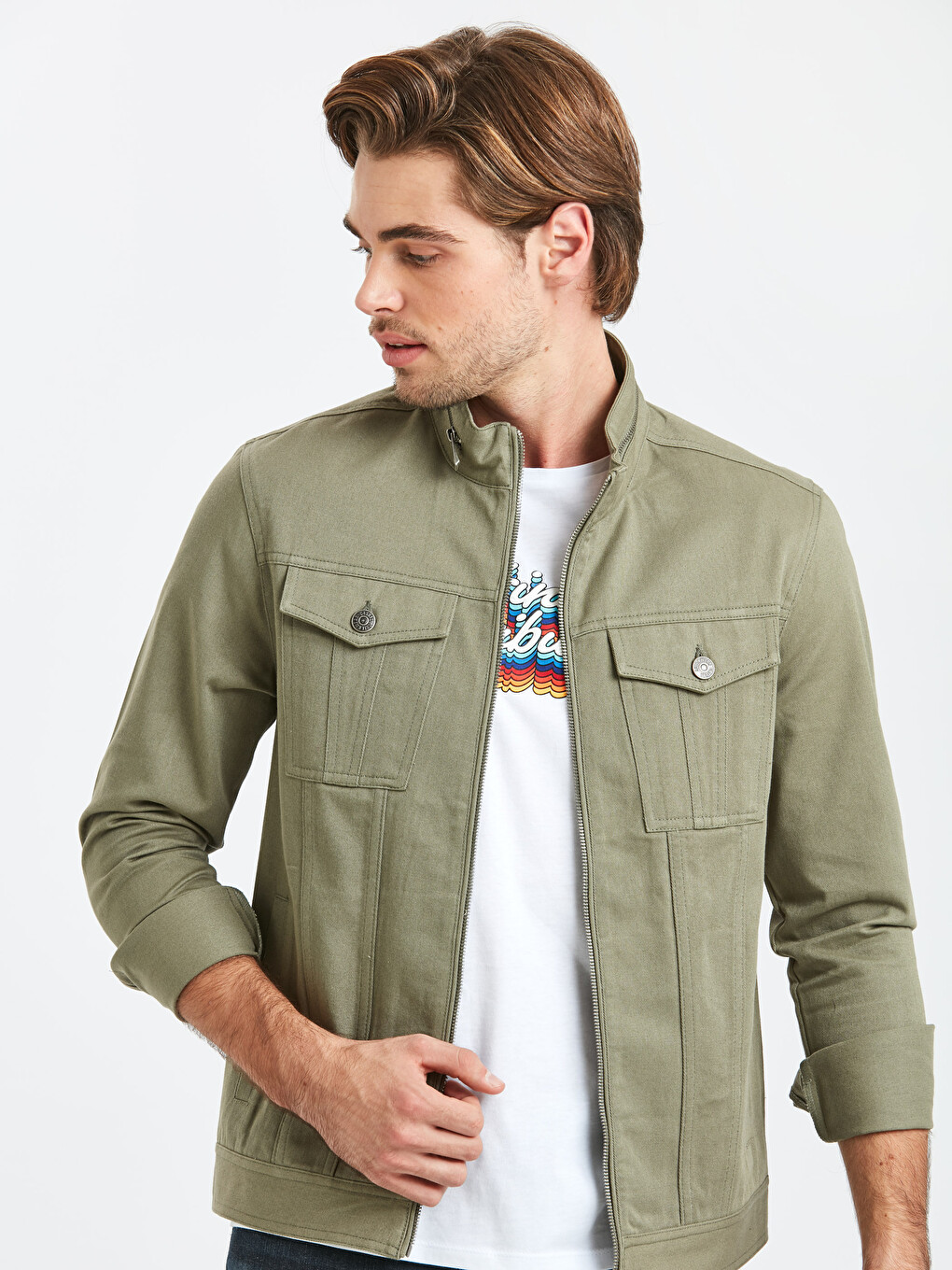 lagani pamučni kratki kaput