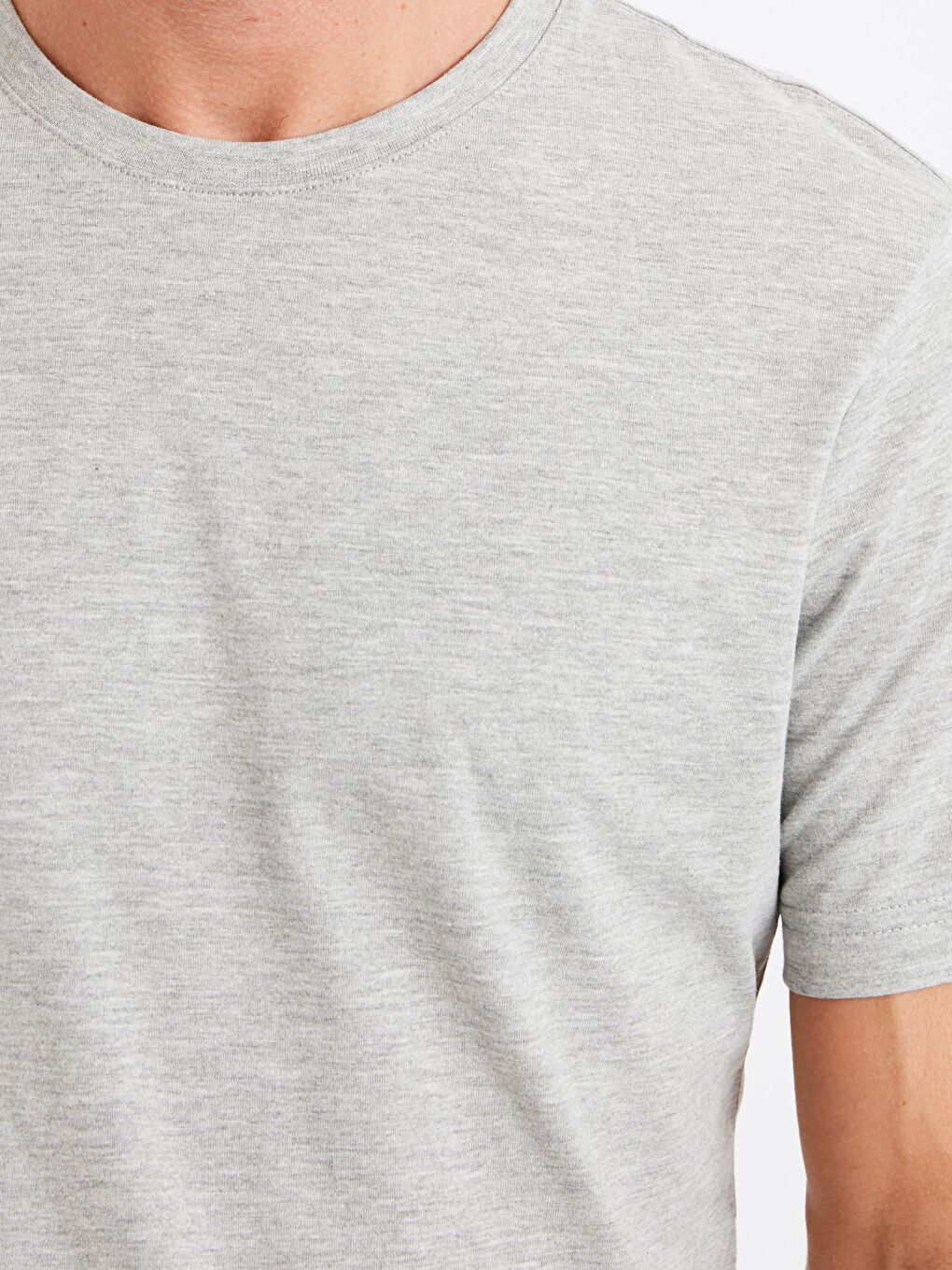 Мужчины Серый Футболка-3