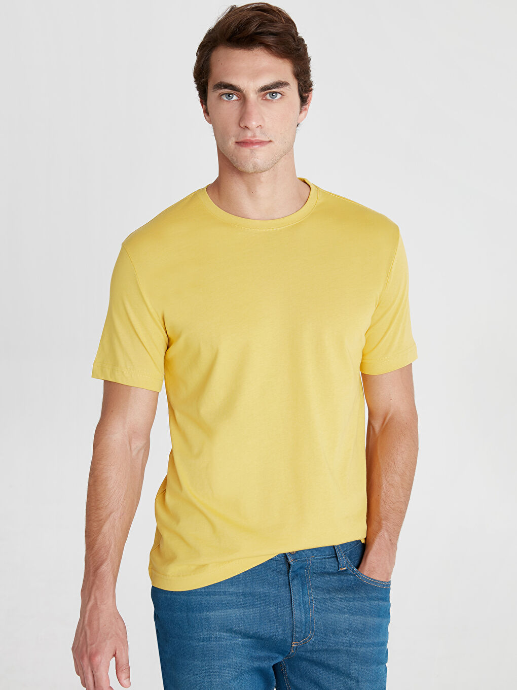 Orta Sarı Tişört-2