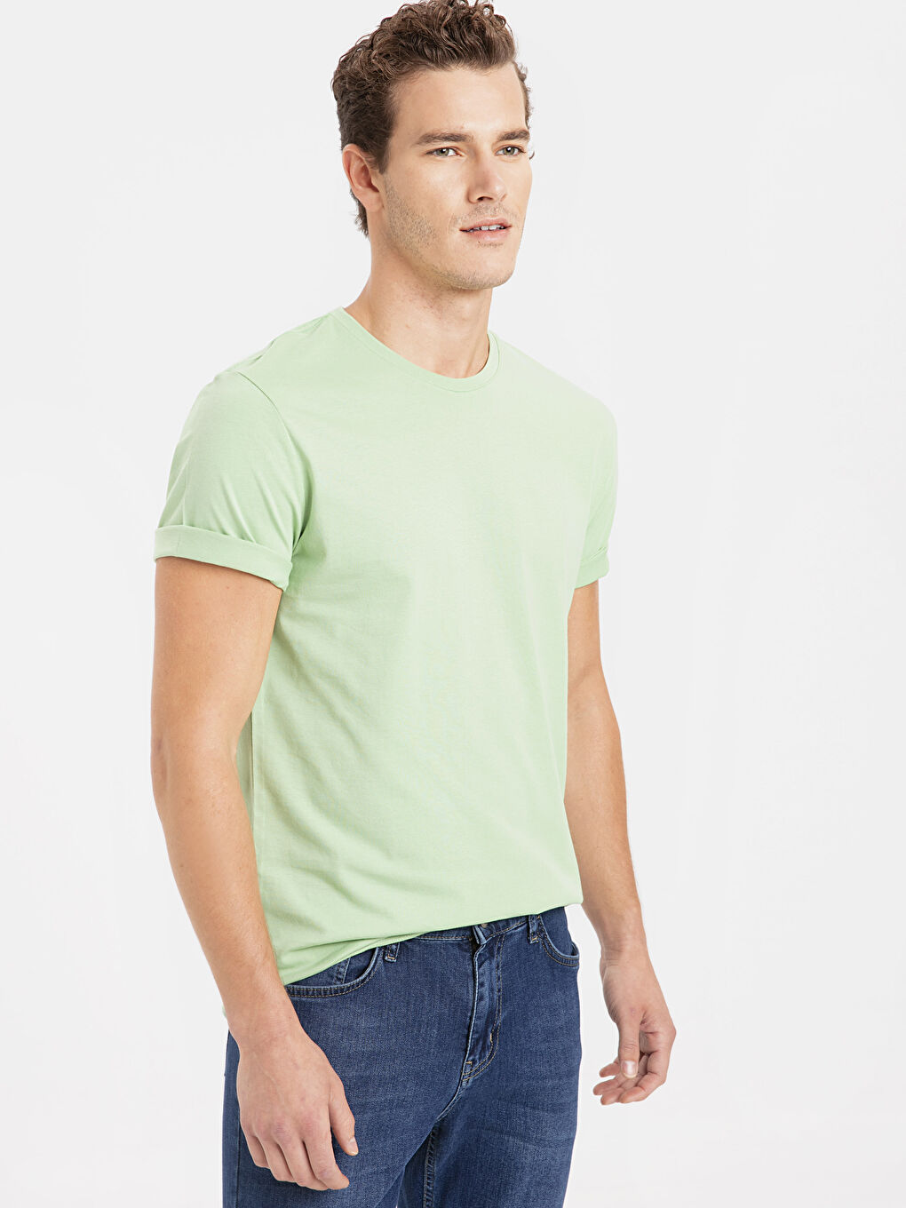 Açık Yeşil Tişört-1