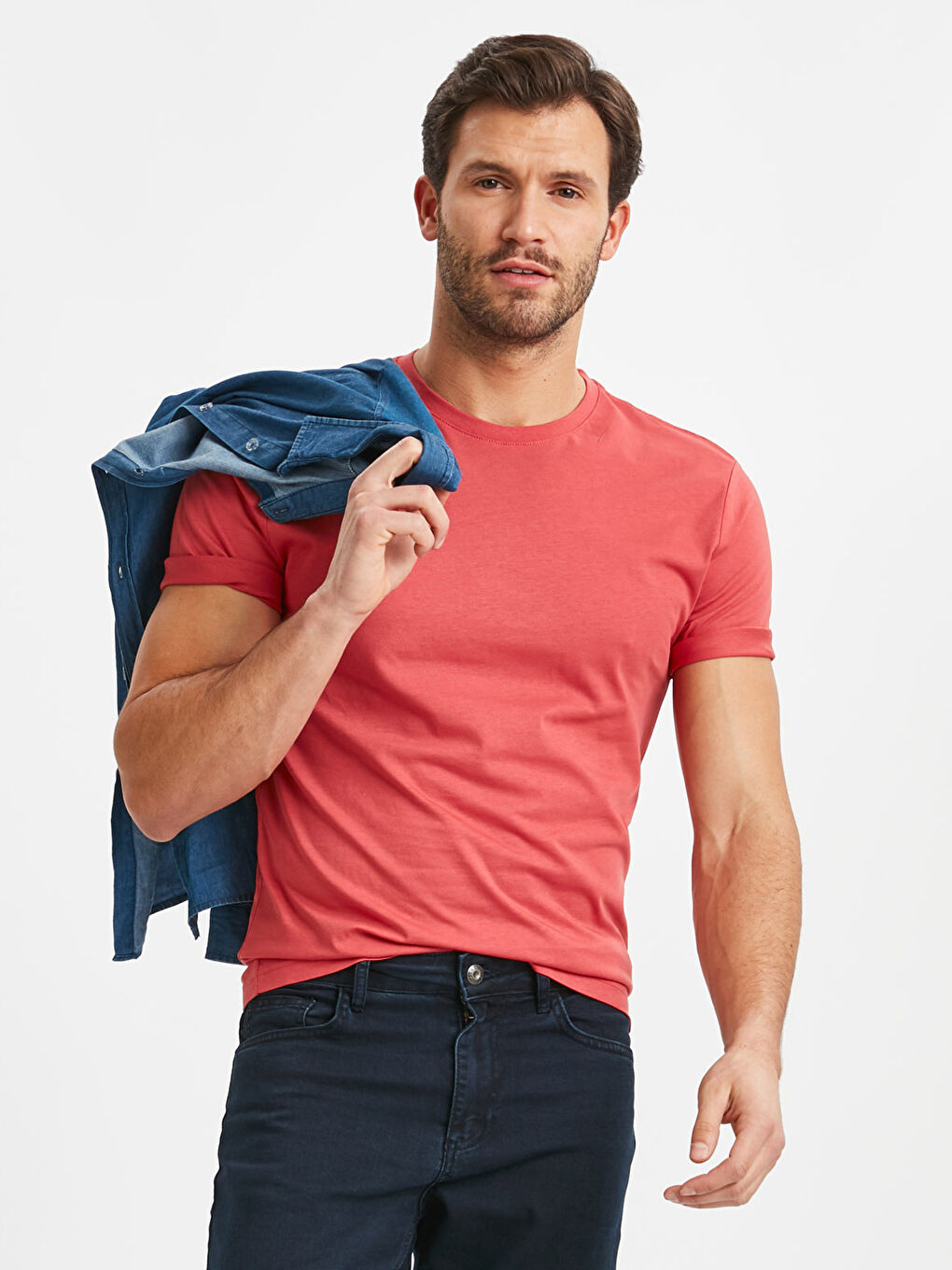 Açık Kırmızı Tişört