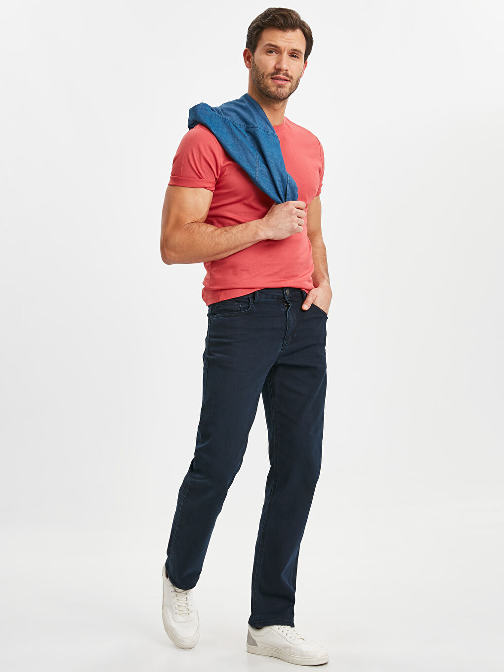 Açık Kırmızı Tişört-2