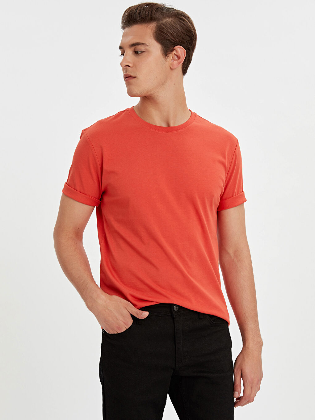 Koyu Turuncu Tişört