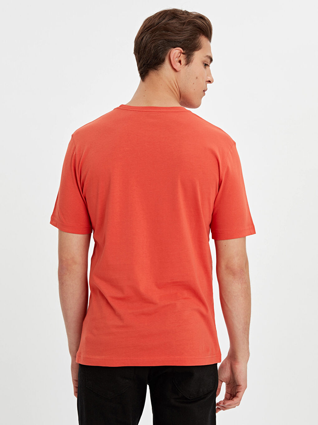 Koyu Turuncu Tişört-2