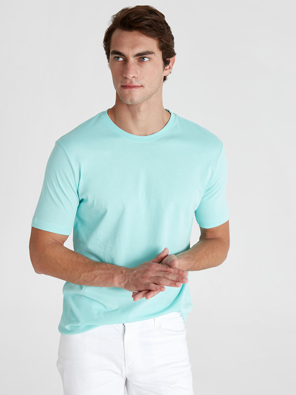 Turkuaz Suyeşili Tişört